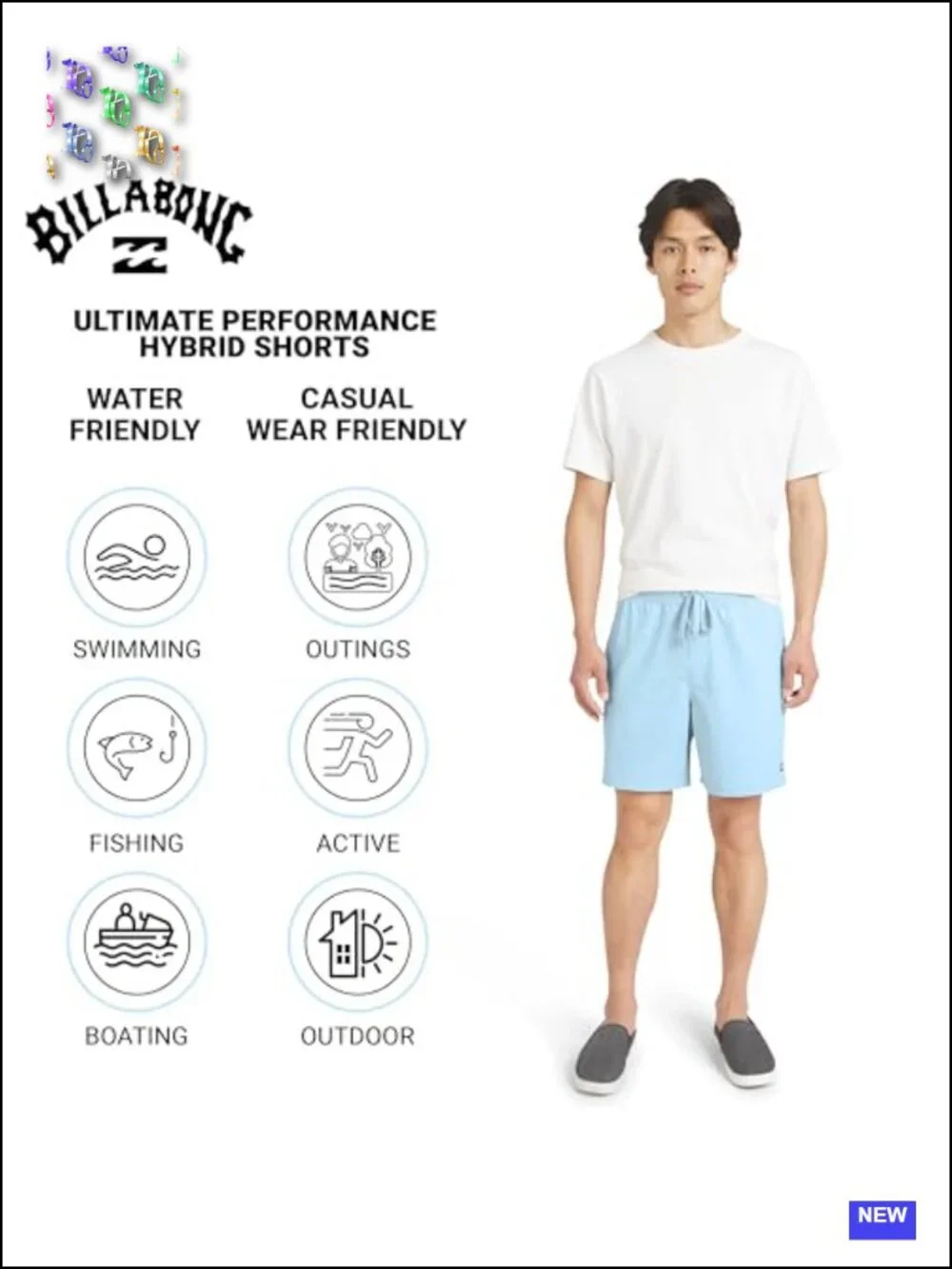 Men's Quick Dry Performance Stretch 7
